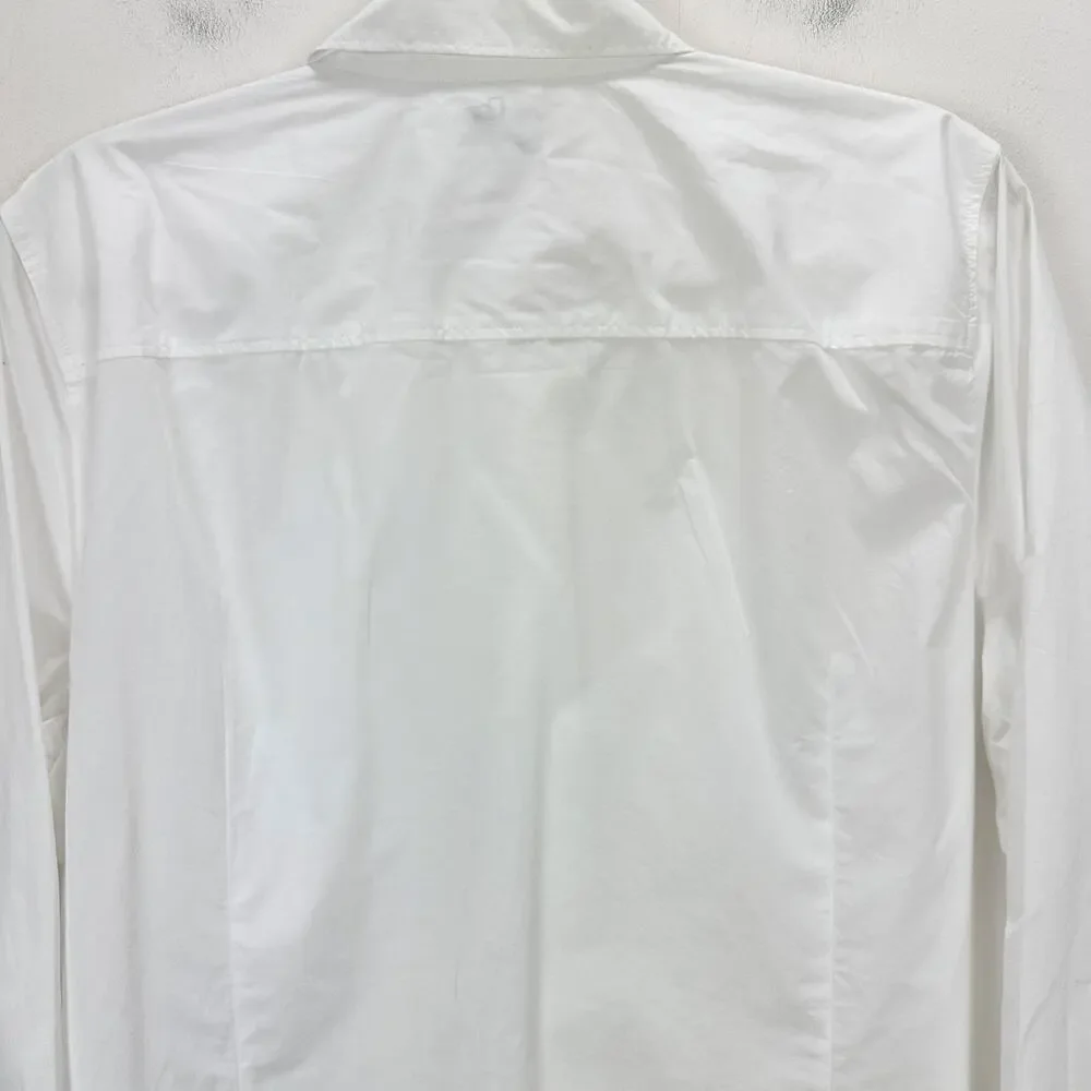 J.Crew Button-up cotton poplin shirt in signature fit Cotton White 2X NWT